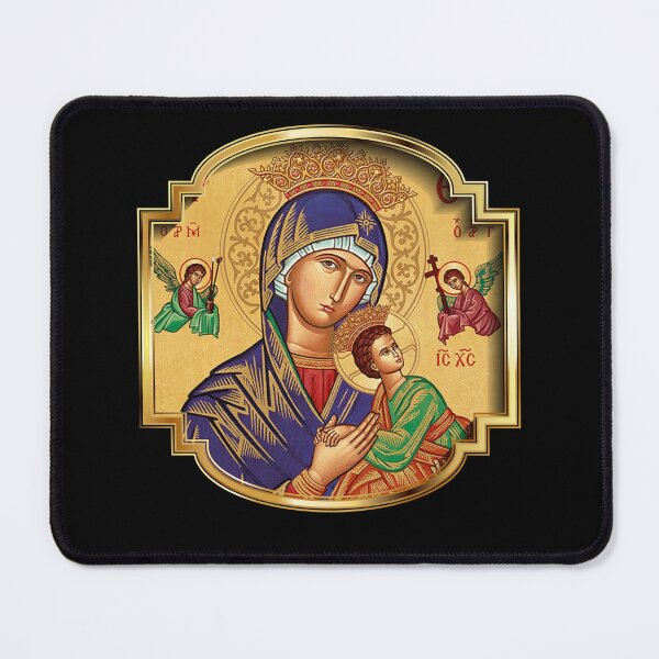 Item preview, Our Lady of Perpetual Help Blessed Mother Mary Catholic Icon designed and sold by geronkagogo.