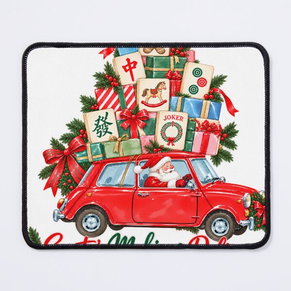 Item preview, Santa’s Mahjong Gift Delivery Christmas Holiday Mahjong Lover designed and sold by SavannahCampbel.