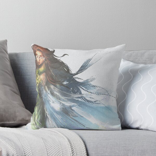 Item preview, Forest Mage with Flowing Blue Cloak designed and sold by FlorimoCattela.
