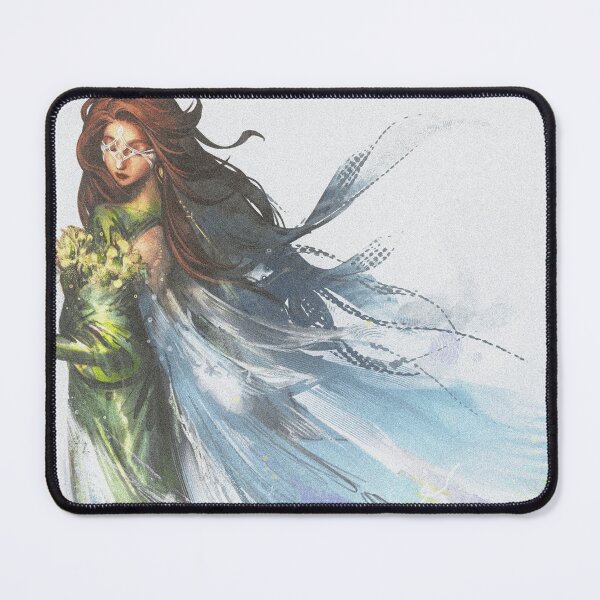 Item preview, Forest Mage with Flowing Blue Cloak designed and sold by FlorimoCattela.