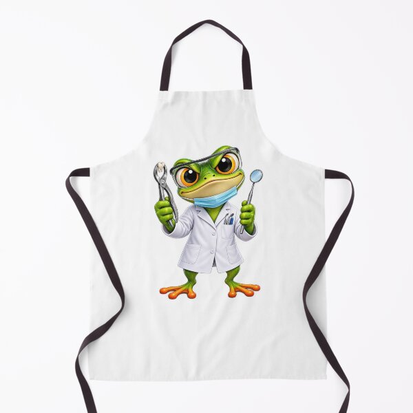 Item preview, Funny Frog Dentist – Frog Dentist Cartoon, Dental Humor designed and sold by SmilefromAlex.