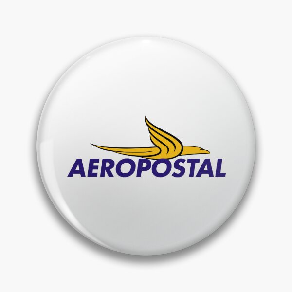 Artikelvorschau, Logo von Aeropostal Alas de Venezuela – Gelbes Vogelemblem mit violetter Wortmarke entworfen und verkauft von florian85.