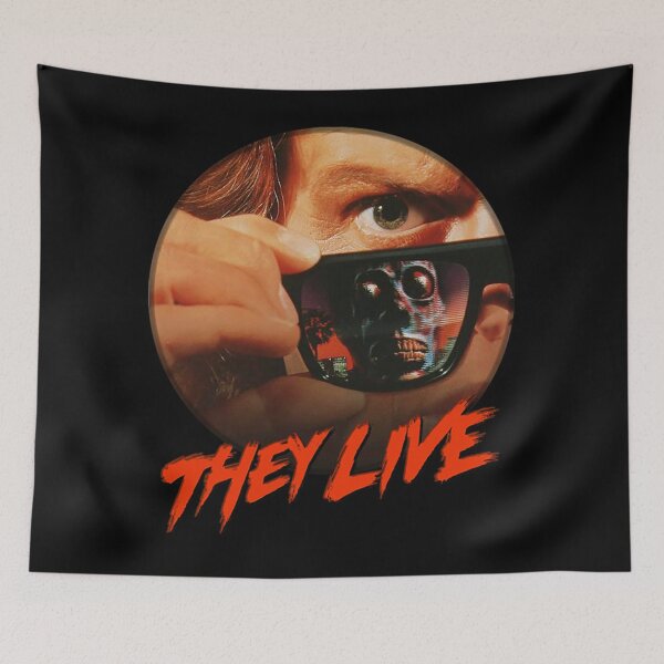 Item preview, They Live horror movie designed and sold by tamanexoftproc.