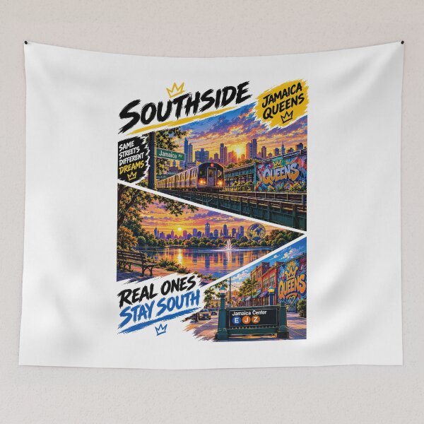 Item preview, Southside Jamaica Queens Same Streets Difrent Dreams designed and sold by KLERIKSTORE.