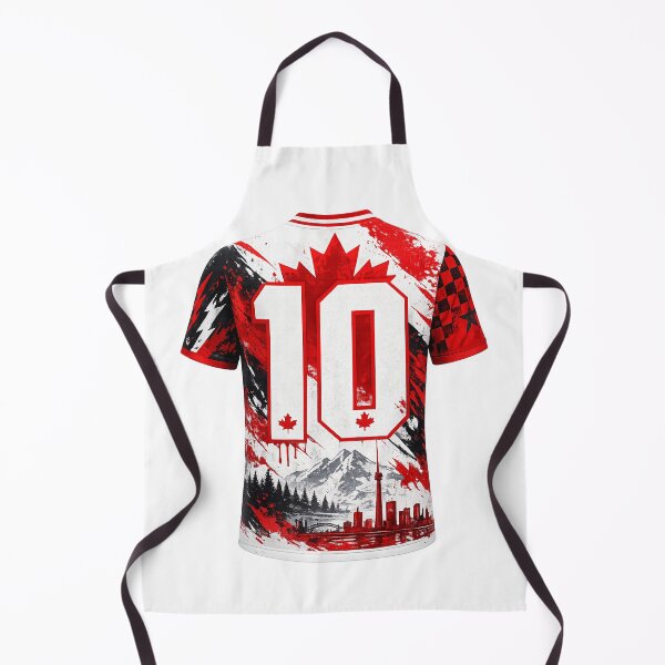 Item preview, Canada Soccer Jersey Number 10 Fan designed and sold by Stamped_Style.