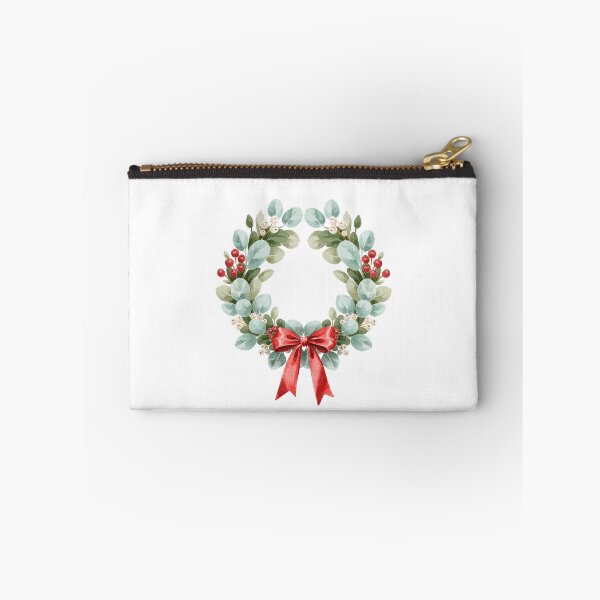 Item preview, Eucalyptus Christmas Wreath with Red Bow designed and sold by Ms. Iryna.