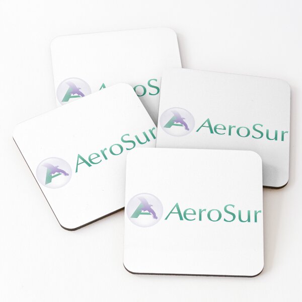 Item preview, AeroSur Logo - Green Gradient Wordmark with Purple Condor Emblem Bolivian Airline designed and sold by florian85.