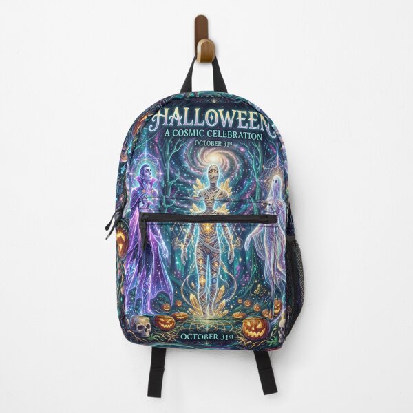 Item preview, Otra variación del póster de Halloween con temática de arte visionario designed and sold by Solomon-Ent-144.
