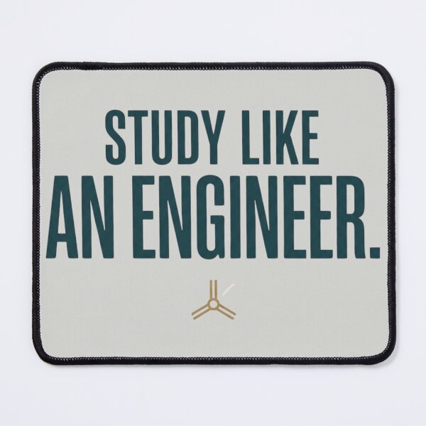 Item preview, Study Like an Engineer Engineering Student Design designed and sold by Amr Darwish Graphic designer.