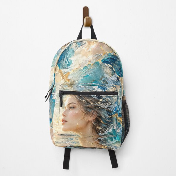 Item preview, Ocean Wave Kintsugi Goddess designed and sold by KINTSUGI-LUMI.