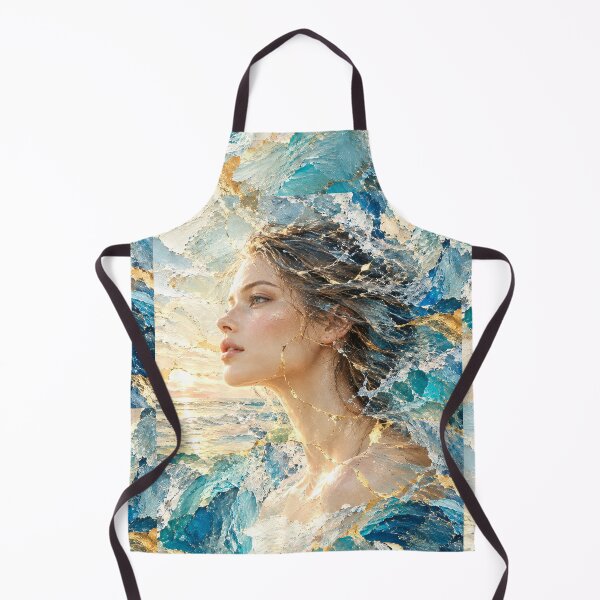 Item preview, Ocean Wave Kintsugi Goddess designed and sold by KINTSUGI-LUMI.