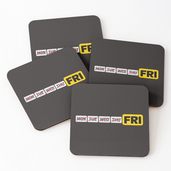Item preview, Friday at Last – Weekend Countdown designed and sold by PRINTIONAL.