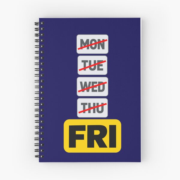 Item preview, Friday at Last – Weekend Countdown designed and sold by PRINTIONAL.