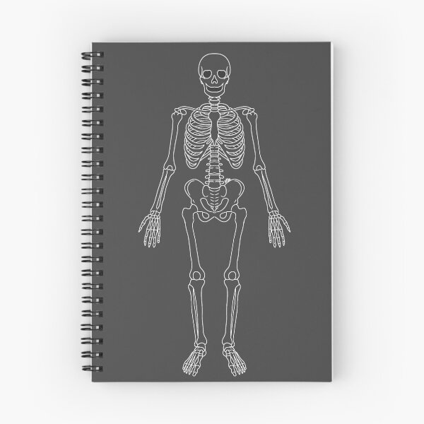 Item preview, White Human Skeleton Line-art (White/Cream) designed and sold by Burnt_Pikachu.