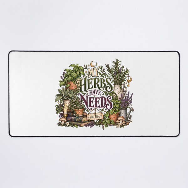 Item preview, Funny Herb Gardener Shirt – My Herbs Have Needs designed and sold by TeeVex.