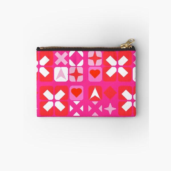 Item preview, Cross and Diamond Pink Shapes Pattern designed and sold by kel72.