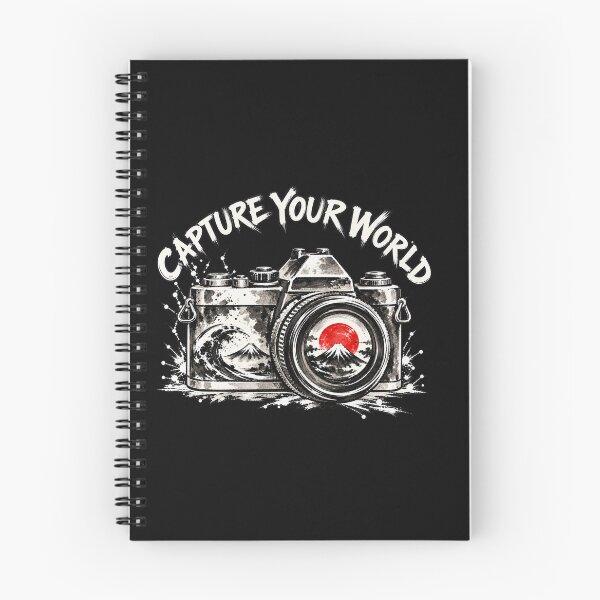Item preview, Capture Your World – Japanese Camera & Mount Fuji Art designed and sold by KASUMINK.