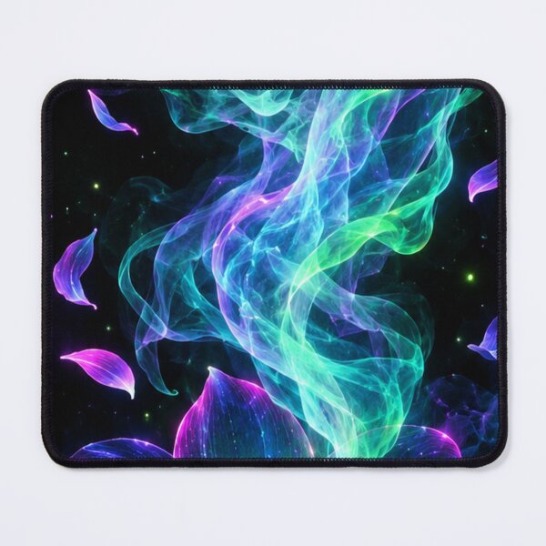 Item preview, Neon Spirit Flower – Ethereal Soul Rising Fantasy Art designed and sold by 9ns-spo.