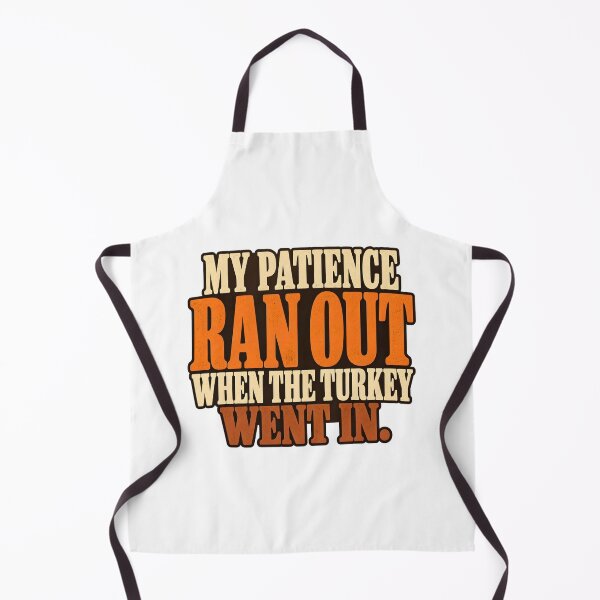 Item preview, Funny Thanksgiving Shirt – Patience Ran Out, Turkey In designed and sold by TeeVex.