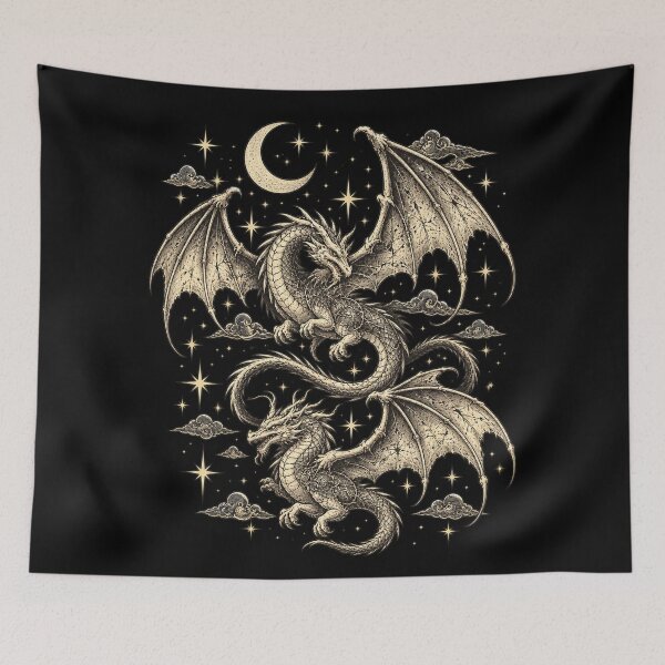 Item preview, Flying Dragons Fantasy designed and sold by lcnsdjstrtry.