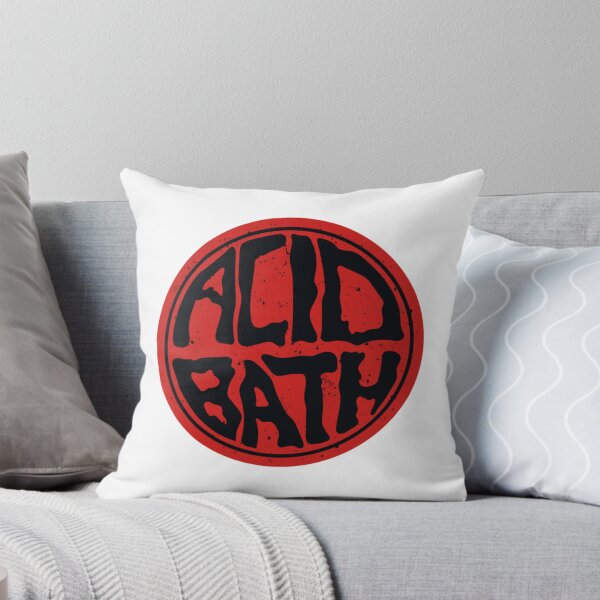 Item preview, Acid Bath Red Circle Logo Design designed and sold by samuelkennedy.