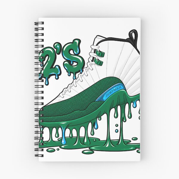 Item preview, Camiseta a juego con estampado de zapatos verdes y mocasines de 12 pulgadas, color verde, blanco y negro. designed and sold by SavannahCampbel.