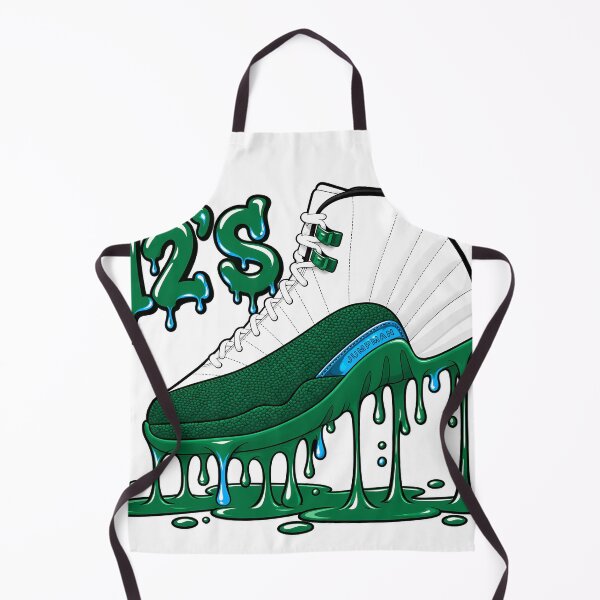 Item preview, Dripping Shoe Green 12’S Bucks Matching Tee Green White Black Graphic designed and sold by SavannahCampbel.