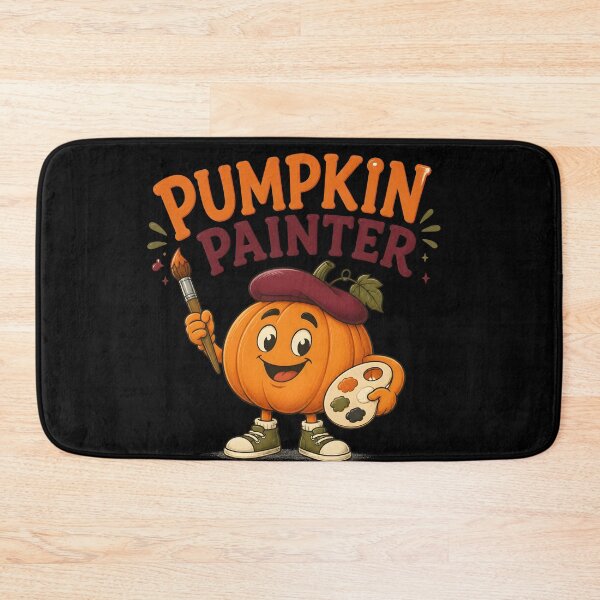 Item preview, Pumpkin Painter Autumn Artist Spooky Creative designed and sold by LiviuGligoros.