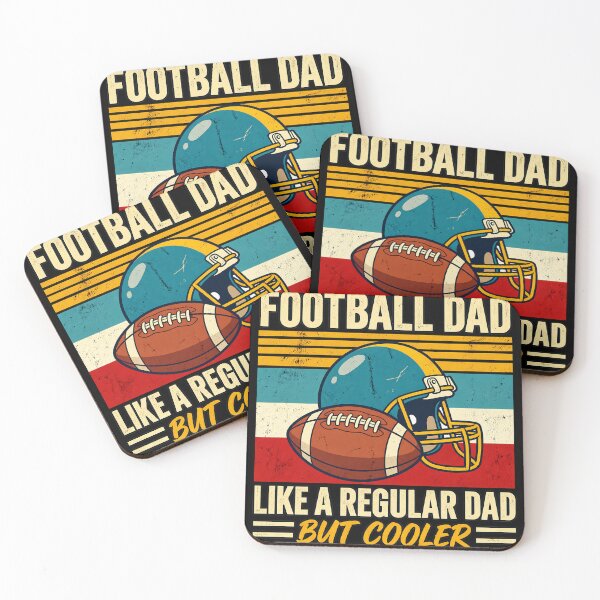 Item preview, Football Dad Like Normal Dads But Cooler designed and sold by lcnsdjstrtry.