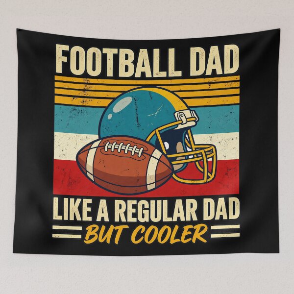 Item preview, Football Dad Like Normal Dads But Cooler designed and sold by lcnsdjstrtry.