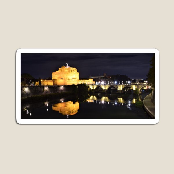 Item preview, Castel Sant'Angelo at Night Over the Tiber designed and sold by Cole's Design.