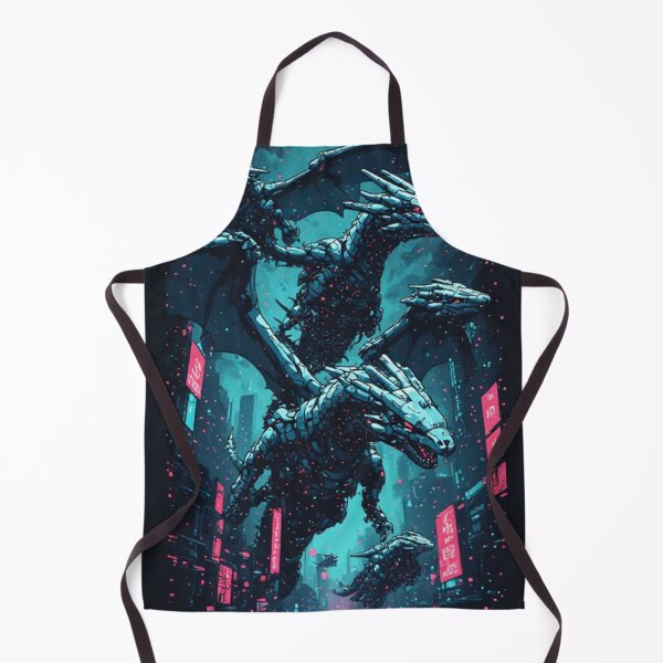 Item preview, Mechanical guardians in the cyberpunk storm designed and sold by KinoDesign.