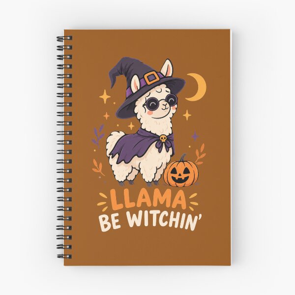 Item preview, Llama Be Witchin Halloween designed and sold by WikaKowalczyk.