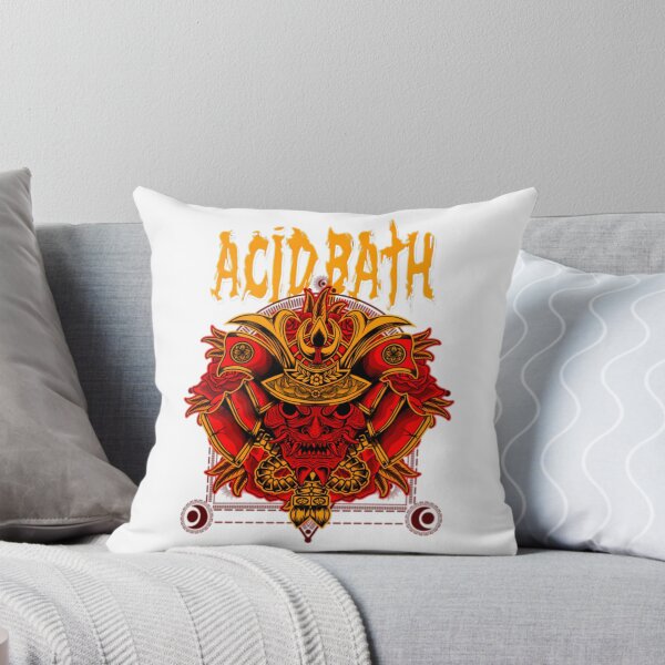Item preview, Acid Bath Samurai Skull Stoner Metal Design designed and sold by samuelkennedy.