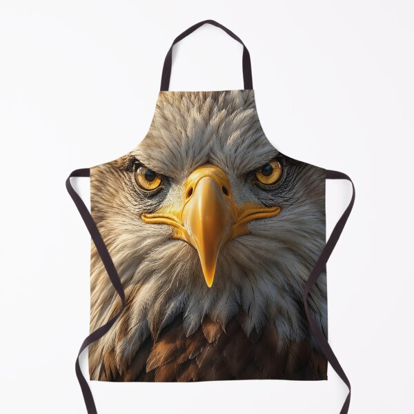 Item preview, Majestic Golden-Eyed Eagle Wildlife Portrait designed and sold by Pawzenix.