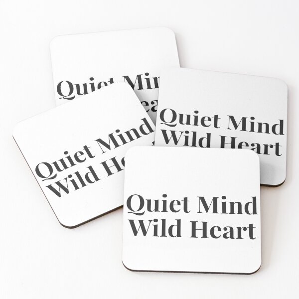 Aperçu de l'œuvre Quiet Mind Wild Heart créée et vendue par JongoMongo.