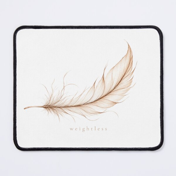 Item preview, Weightless - Minimalist Feather Line Art designed and sold by KONVERSKIY.