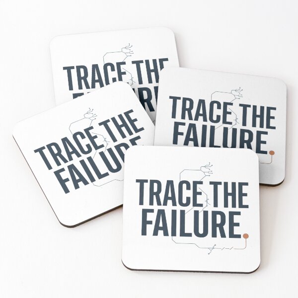 Item preview, Trace the Failure Troubleshooting Engineer Design designed and sold by Amr Darwish Graphic designer.