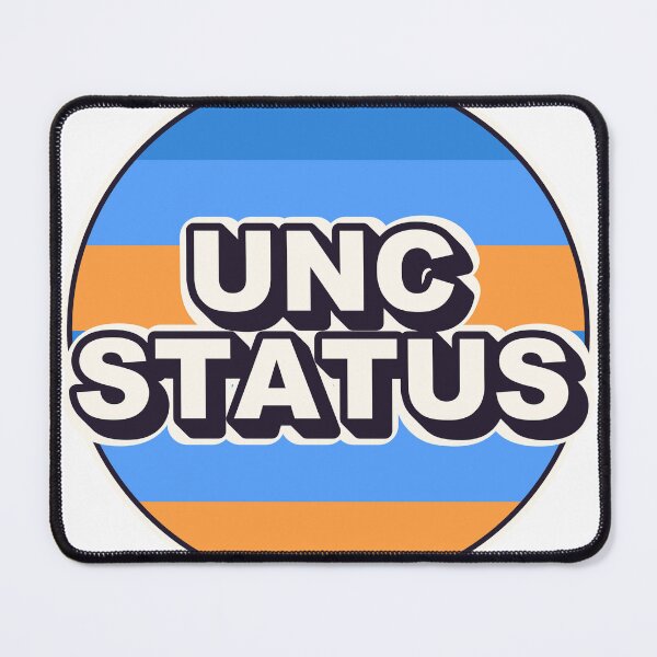 Artikelvorschau, Unc Status Retro Meme Shirt Sticker entworfen und verkauft von Alphakenon.