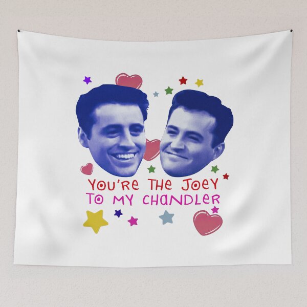 Aperçu de l'œuvre Chandler Bing Joey Amis créée et vendue par PugPuppyLife.