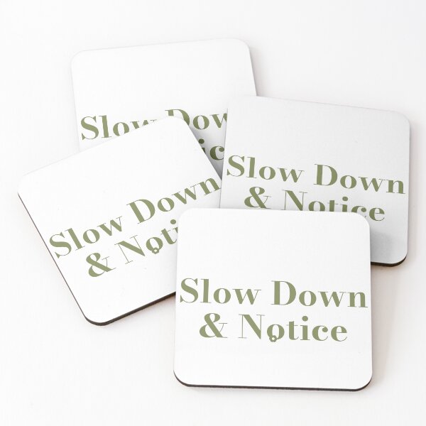 Aperçu de l'œuvre Slow Down & Notice créée et vendue par JongoMongo.