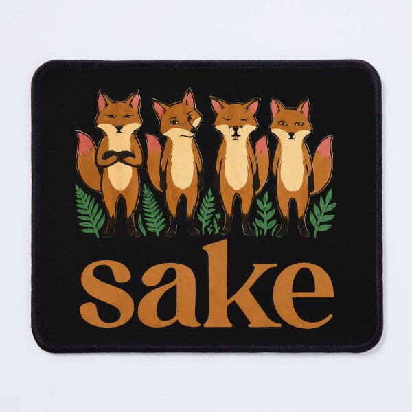 Item preview, Fox Sake Four Foxes Funny Woodland Animal designed and sold by lcnsdjstrtry.