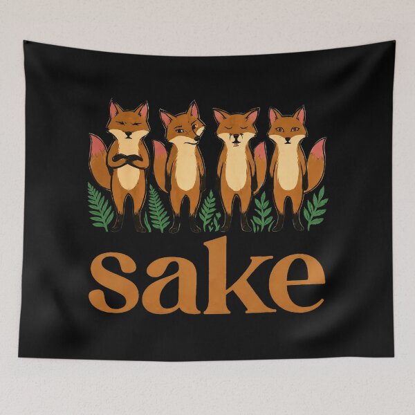 Item preview, Fox Sake Four Foxes Funny Woodland Animal designed and sold by lcnsdjstrtry.
