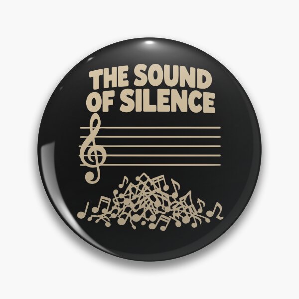 Item preview, The Sound of Silence Funny Musical Notes All Fell Down designed and sold by alenaz.