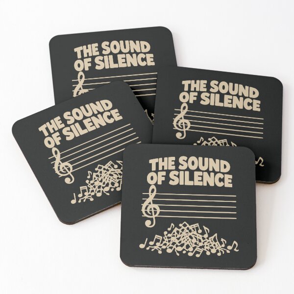 Item preview, The Sound of Silence Funny Musical Notes All Fell Down designed and sold by alenaz.