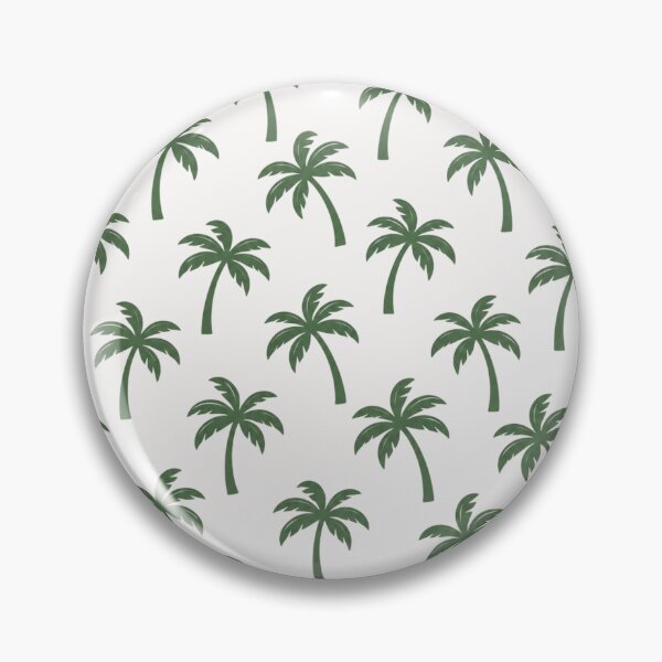 Item preview, Patrón de palmera verde designed and sold by PamLeeDesign.