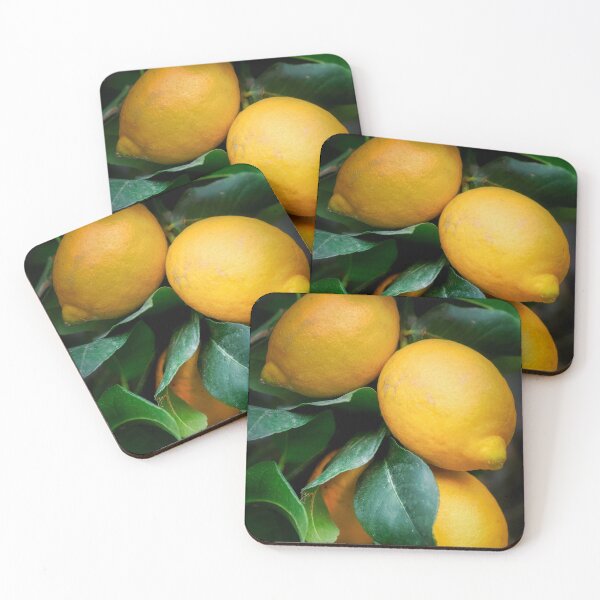 Item preview, Fresh Ripe Yellow Lemons Growing On Tree Branch designed and sold by Maveryc.