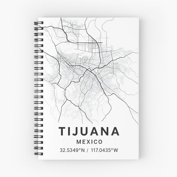 Item preview, Tijuana Minimalist City Map with Coordinates designed and sold by Cole's Design.