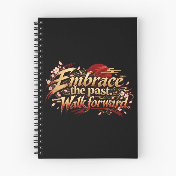 Item preview, Embrace the past. Walk forward.(Anime Ver.) designed and sold by MaxDreamsArt.