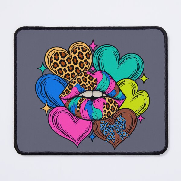 Item preview, Wild Hearts & Lips – Retro Pop Art designed and sold by Aimetoi.